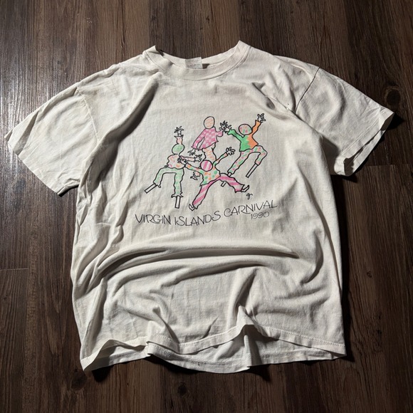 Rivka Friedman Tops - Vintage Virgin Islands Carnival 1990 AT&T T‎ Shirt Size L